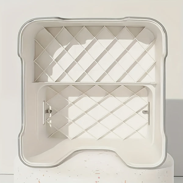 Christmas Multifunctional Bathroom Anti-Slip Two Step Stool | Suitable for Toilet Training + Brushing Aid Dual Functionality