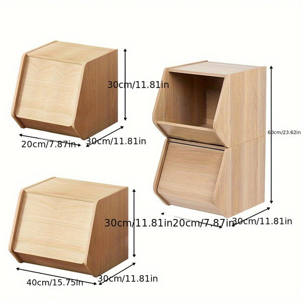 Toy Storage Cubby, Bookshelf, Stackable Bin Toy Storage Cabinet, Bookcase Footboard, Toy Shelf, Suitable for Room, Hallway