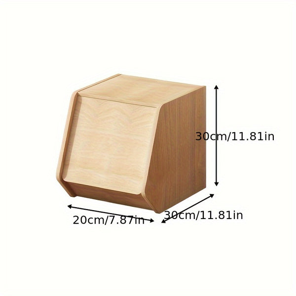 Toy Storage Cubby, Bookshelf, Stackable Bin Toy Storage Cabinet, Bookcase Footboard, Toy Shelf, Suitable for Room, Hallway