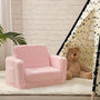 Kids Chairs For, 2-in-1 Soft Sherpa Sofa Folding Bed, Converts Sofa To Recliner