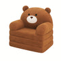 Christmas Gift For Kids, Foldable Kids Couch Chair, Convertible Plush Lounger For Playroom, Gift For Boy Girl Kids Sofa