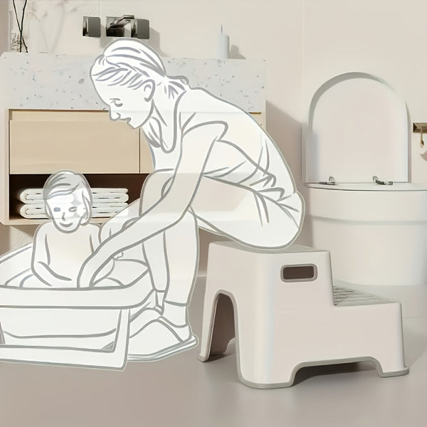 Anti-slip Bathroom Step Stool - Perfect For Potty Training And As A Washstand Helper Stool