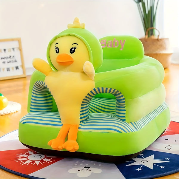 1pc Adorable Cartoon Youngsters Sofa Chair - Soft Cotton